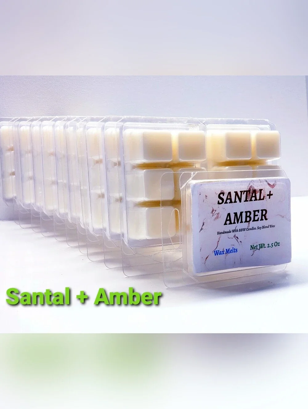 SANTAL + AMBER -Bath & Body Works Candle Wax Melts- $8 per pack